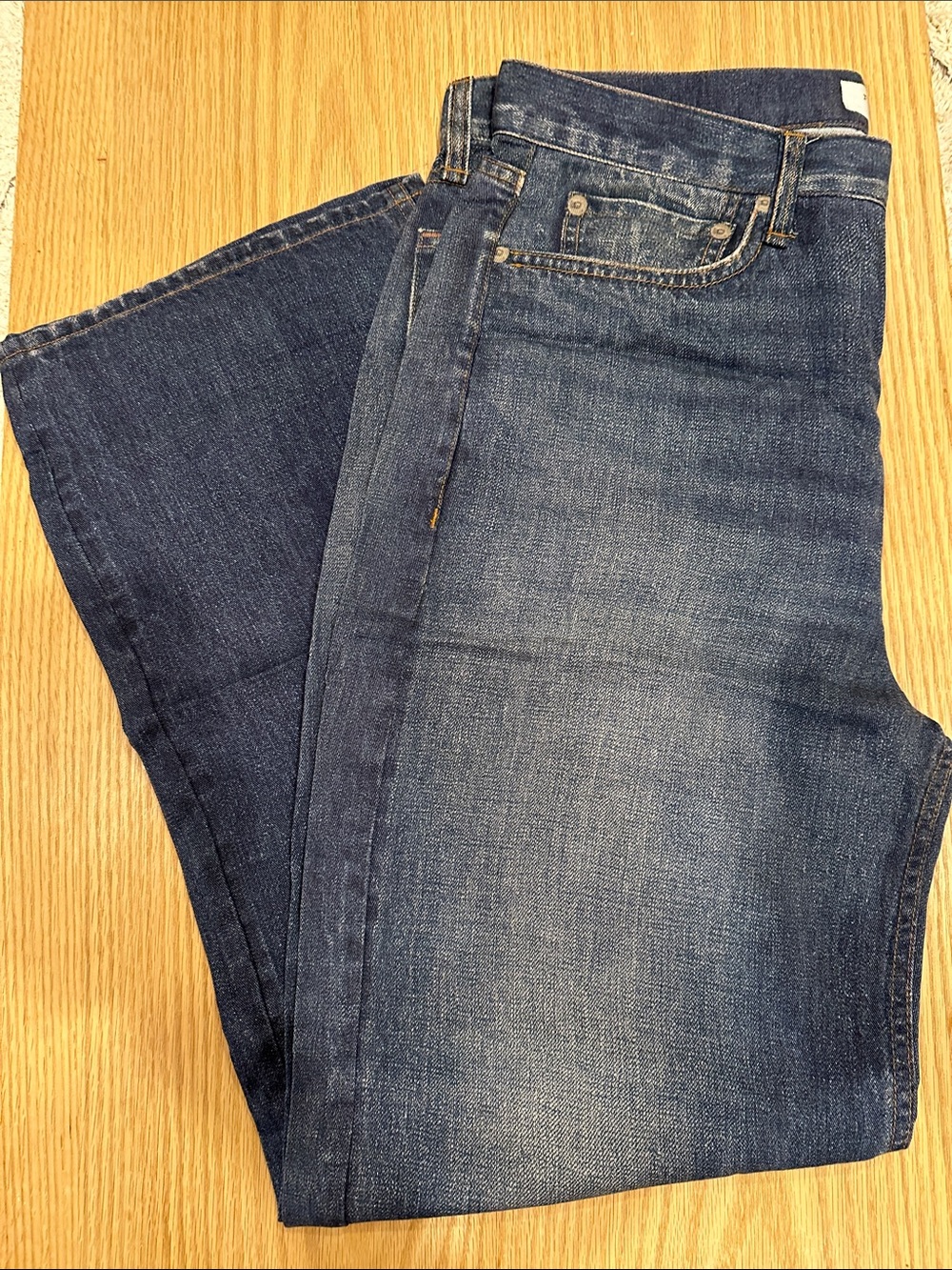 Rag & Bone Wide Leg Tencel Jeans